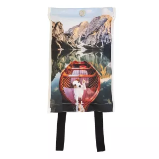 Sammutuspeite omalla logolla