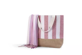 Canvasrantakassi Punainen