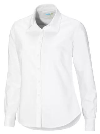 Cottover Oxford Kauluspaita Lady
 Valkoinen