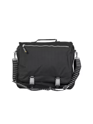 Grizzly Silver Line Shoulderbag Musta