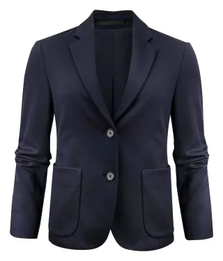 Harvestfrost Casual Blazer Woman Tummansininen