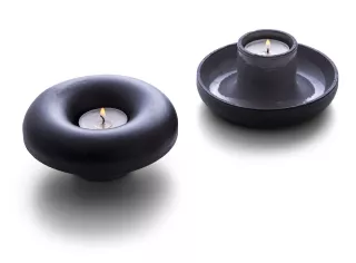 Kynttilänjalka, 2 Kpl Musta