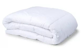 Mikrokuituinen Peitto, Medium Valkoinen