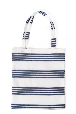 Torsvik Puuvillakassi Valkoinen