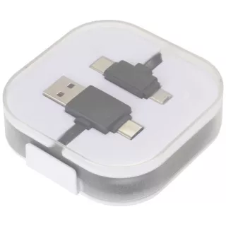 Colour-pop-latauskaapeli Kotelolla Musta