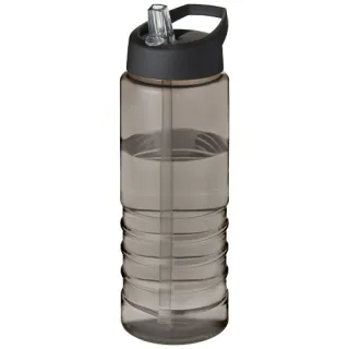 H2o Active® Eco Treble 750 Ml:n Juomapullo Sporttikorkilla Hiili / Musta