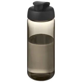 H2o Active® Octave Tritan™ 600 Ml Urheilujuomapullo Pikalukittavalla Korkilla Hiili / Musta
