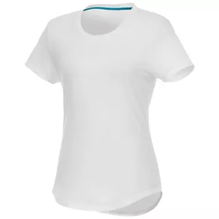 Jade Naisten Lyhythihainen T-paita, Kierrätettyä Materiaalia Valkoinen