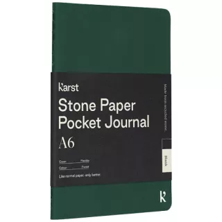 Karst® A6 Kivipaperinen Pehmustettu Taskuvihko - Tyhjä