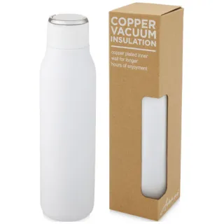 Marka 600 Ml Kuparityhjiöeristetty Pullo Metallisilmukalla