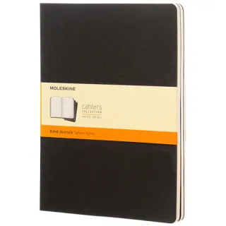 Moleskine Cahier Journal-muistivihko, Xl-koko - Viiva