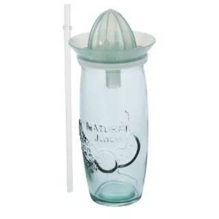 Verano-cocktailmuki Puristimella, Valmistettu Kierrätyslasista Kirkas Läpinäkyvä