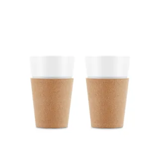 Bistro 600. Kahden Mukin Setti 600 Ml Natural