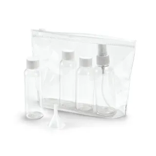 Deniro. Ilmatiivis Pvc-kosmetiikkalaukku Läpinäkyvä