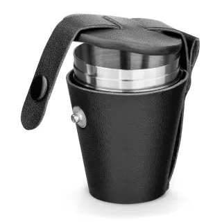 Himalayas. 4 Ruostumattomasta Teräksestä Valmistetun Kupin Sarja 25 Ml Hopea