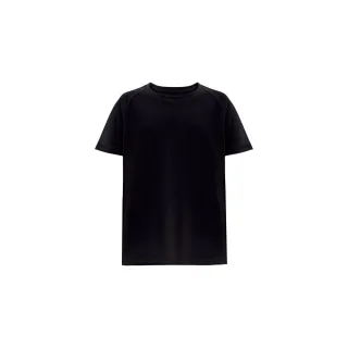 Thc Move Kids. Tekninen Lyhythihainen Polyesteri T-paita Lapsille Musta