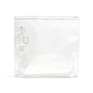 Valentina. Ilmatiivis Pvc-kylpytarvikelaukku Valkoinen