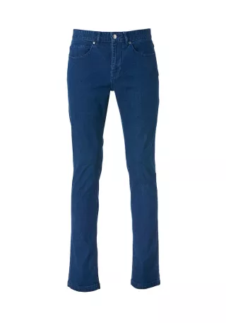 Clique 5-pocket Stretch Denim Tumman Sininen