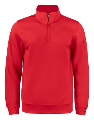 Clique Basic Active Half Zip Junior Punainen
