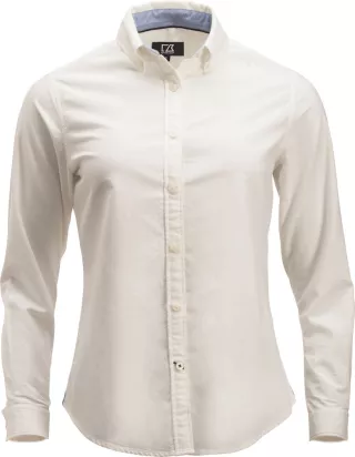 Cutterandbuck Belfair Oxford Shirt Ladies' Valkoinen
