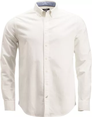 Cutterandbuck Belfair Oxford Shirt Men's Valkoinen