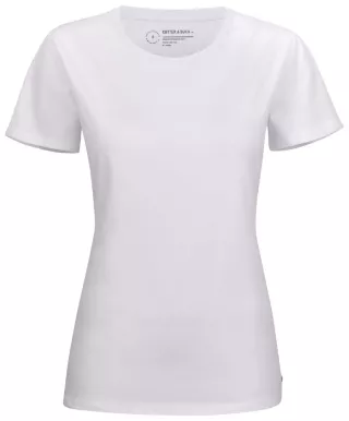 Cutterandbuck Manzanita Roundneck Ladies Valkoinen