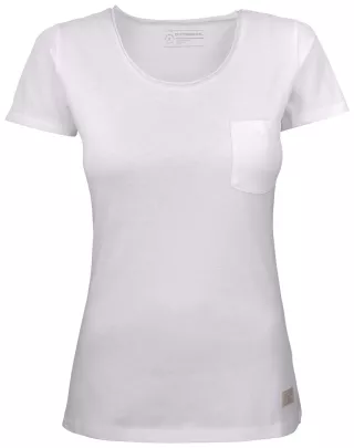 Cutterandbuck Pacific City Tee Ladies Valkoinen