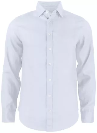 Cutterandbuck Summerland Linen Shirt Valkoinen