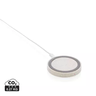 5w Langaton Latausalusta Vehnänoljesta Ruskea