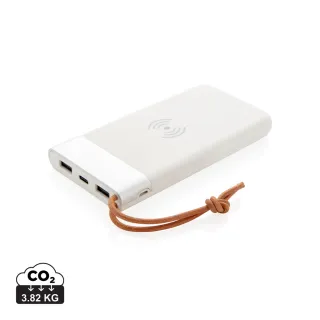 Aria 8000 Mah 5 W:n Langaton Varavirtalähde Valkoinen