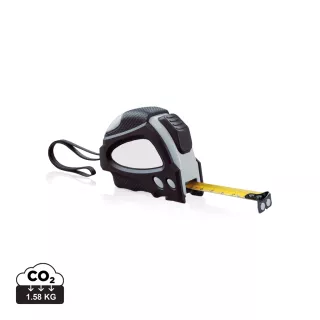 Auto Stop -mittanauha - 5m/19mm Harmaa, Musta