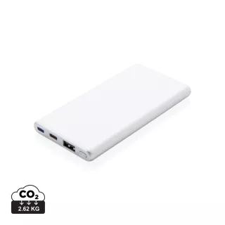 Huippunopea 5 000 Mah:n Varavirtalähde Valkoinen