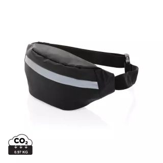 Pu Heijastava Vyölaukku Musta