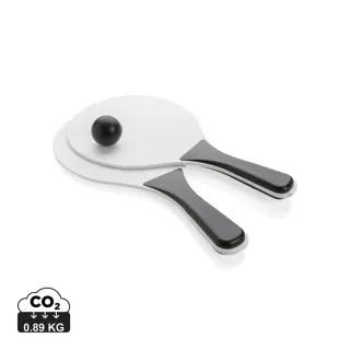 Rantapallopelisetti Musta