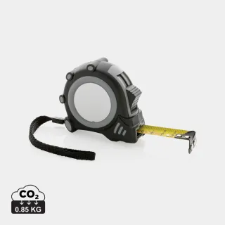 Rcs 5m/19mm Mittanauha Kierrätetystä Muovista Harmaa, Musta