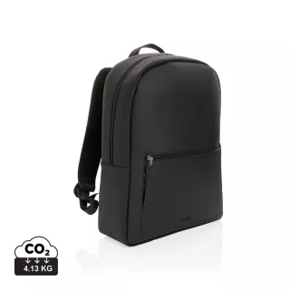 Swiss Peak Deluxe Vegaaninahkainen Tietokonereppu Musta