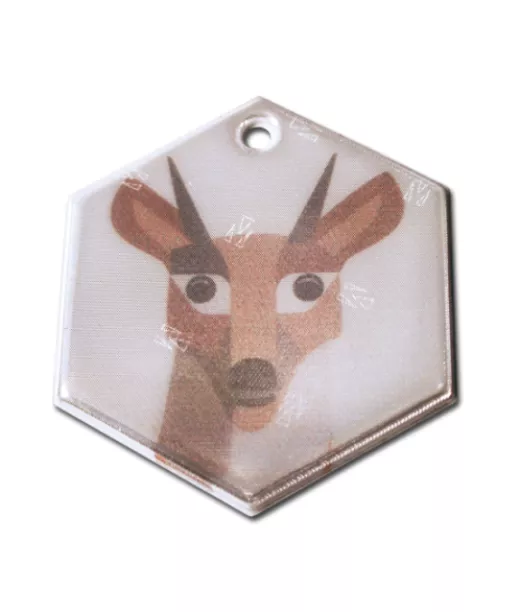 heijastin omalla painatuksella