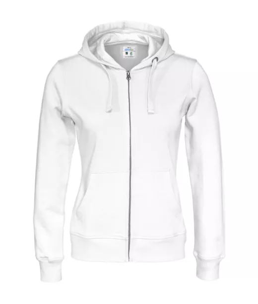 Cottover Vetoketjuhuppari Lady Valkoinen