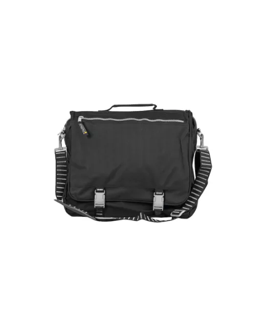 Grizzly Silver Line Shoulderbag Musta