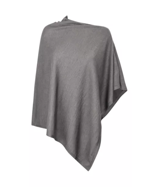 Harvest Poncho Meleerattu Harmaa