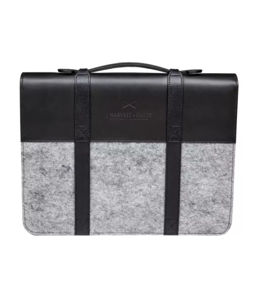 Harvestfrost Document Folder Musta / Harmaa