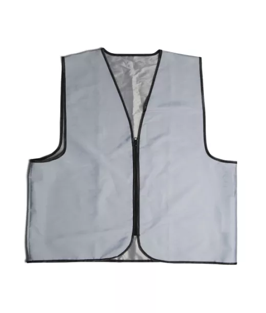 Heijastinliivi Vetoketjulla Harmaa