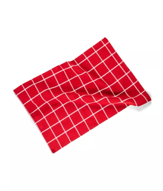 Sandbogen Recycled Keittiöpyyhe Punainen