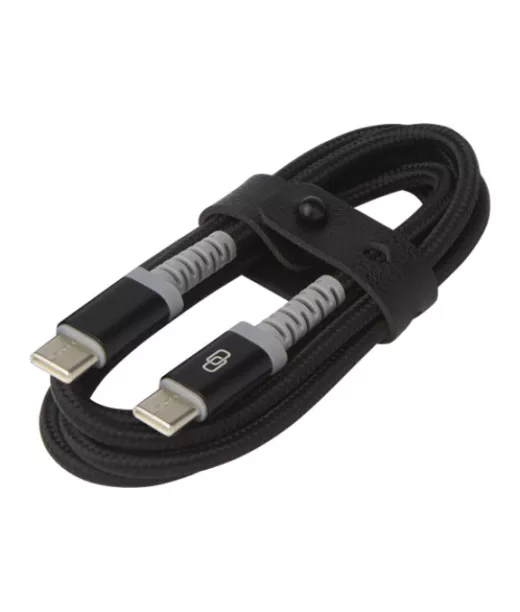 Adapt 5 A:n Type-c-johto Lataukseen Ja Tiedonsiirtoon Musta