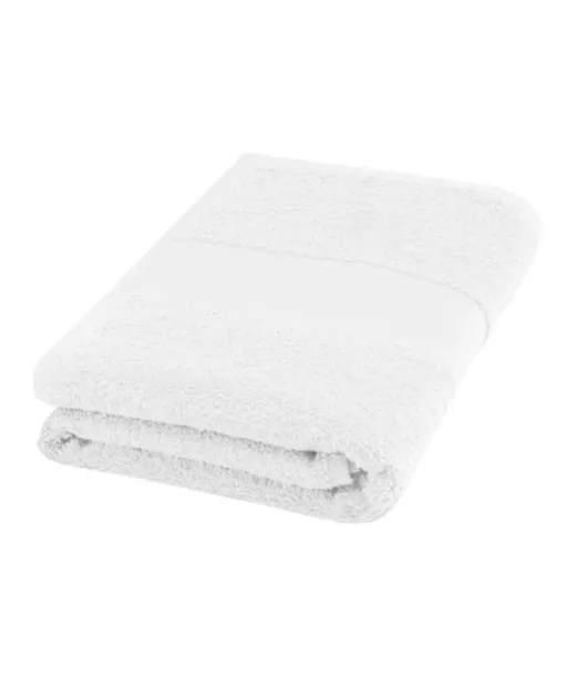 Charlotte Puuvillainen Kylpypyyhe, 450 G/m², 50x100 Cm Valkoinen