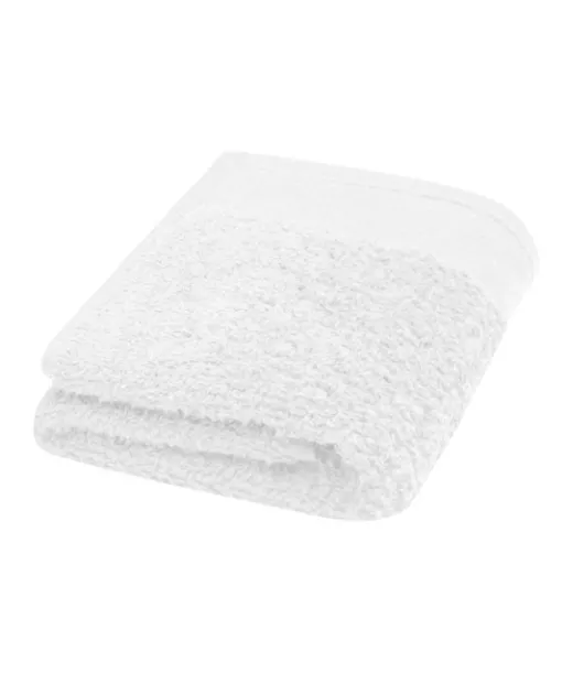 Chloe Puuvillainen Kylpypyyhe, 550 G/m², 30x50 Cm Valkoinen