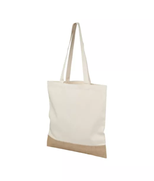 Delhi-puuvillajuuttilaukku 7l Natural