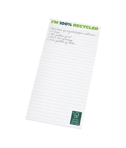 Desk-mate® 1/3 A4-koon Kierrätetty Muistio