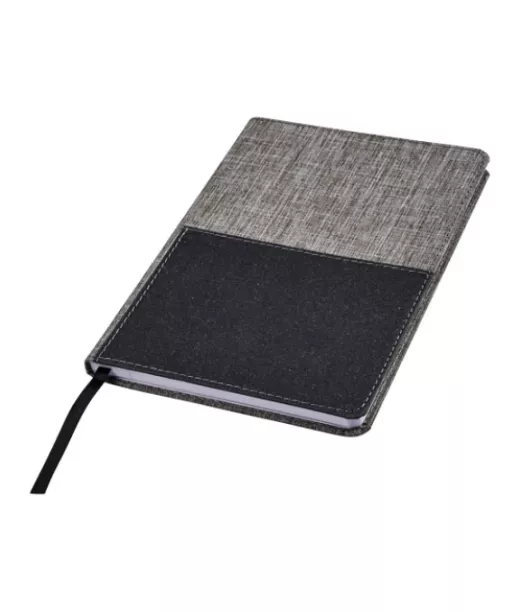 Etutaskullinen Mera Rpet A5-muistikirja Harmaa