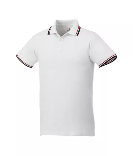 Fairfield-poolopaita, Lyhythihainen, Miesten Valkoinen